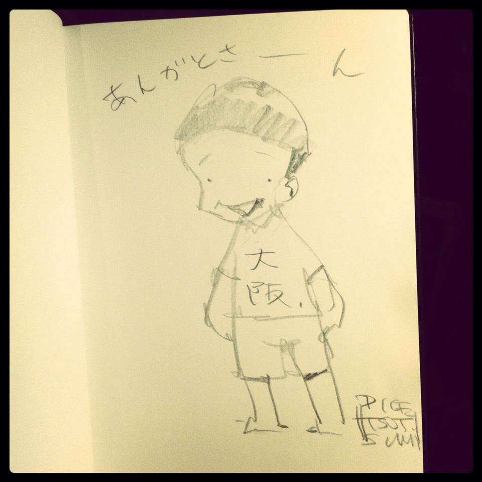 ダイスさんに描いていただいた一枚